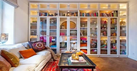 Colorful reading den lady lair