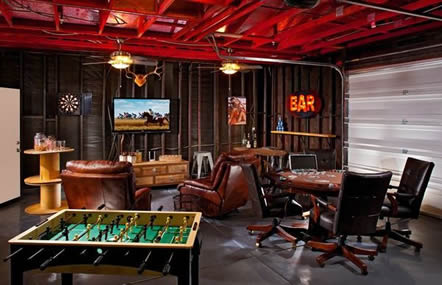 Game room man cave